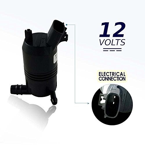 Mean Mug Auto 385-232316C Windshield Washer Pump - Washer Motor Compatible with Chevrolet, Toyota, Lexus & More - Replaces OEM #: 22156171, 85330-06030, 22138719 - Image 3