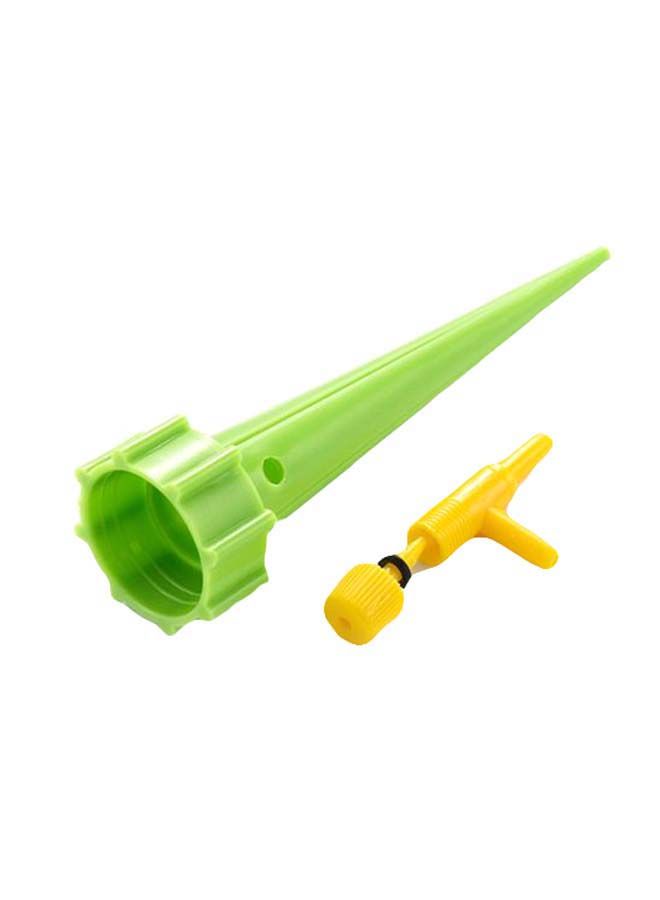 NIBEMINENT Automatic Waterer Potted Plant Dripper Green/Yellow  - Image 1