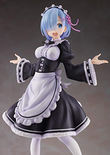 Taito Re:Zero Winter Maid Rem - Colorful Anime PVC Doll - ARTIST MASTERPIECE, 8" Tall - Image 4