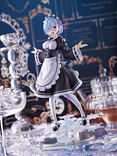 Taito Re:Zero Winter Maid Rem - Colorful Anime PVC Doll - ARTIST MASTERPIECE, 8" Tall - Image 5