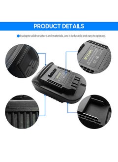 Generic Battery Converter Adapter Replacement for Converting Makita 18V-20V Lithium Battery to Dewalt 20V Power Tools  - Image 5