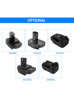 Generic Battery Converter Adapter Replacement for Converting Makita 18V-20V Lithium Battery to Dewalt 20V Power Tools  - Image 4