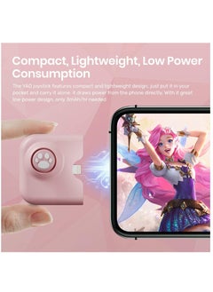 Y&D For Yao L1 PRO Mobile Game Controller Joystick for iPhone (iOS 13.4 or Later, iOS Games), Gaming Gamepad Compatible with PUBGG Mobile, Call of Duty Mobile(CODM), Genshin Impact (Pink)  - Image 3