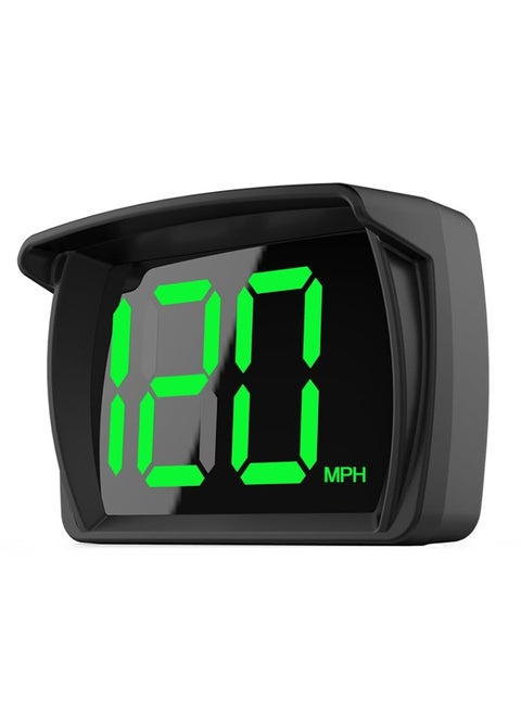 شاشة عرض عداد السرعة GPS لرأس السيارة للسيارات ذات السرعة ميلاً في الساعة، قابس وتشغيل USB، مناسب لجميع السيارات