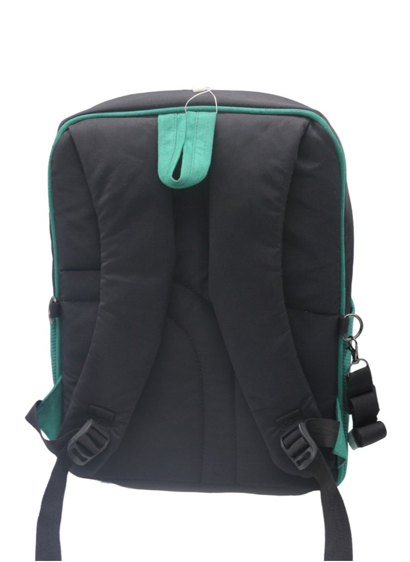Gharibo Bags Moms bag & portable dining chair for baby ,multi-function backpack with Large capacity two in one - Zigzag.  - Image 3