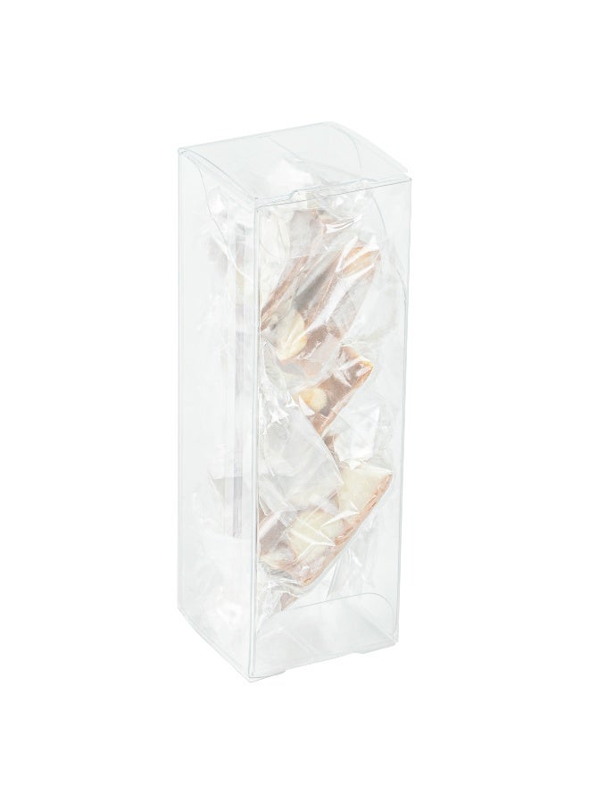 Restaurantware Candy Box, PET Transparent Boxes, Clear Gift Boxes for Wedding, Party and Baby Shower Favors - Tuck Top with Sleeve - 1.4"L x 1.4"W x 4.3"H - 100ct - Image 2