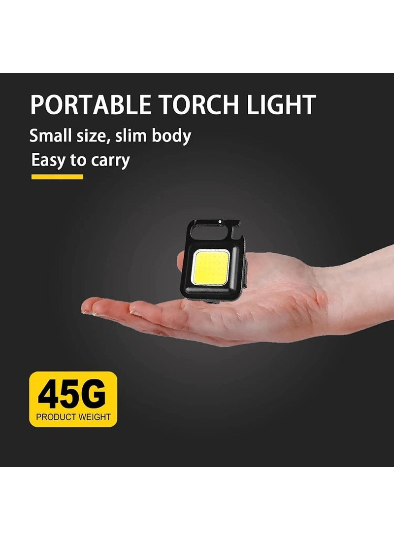 HASTAM AYURVEDA HASTAM AYURVEDA Flashlight 1000 Lumen USB Type C Rechargeable Flashlights COB Mini LED Work Light Clip  - Image 5