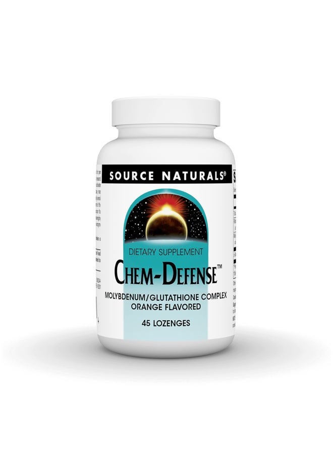 Source Naturals Chem-Defense - 45 Orange Lozenges - Image 1