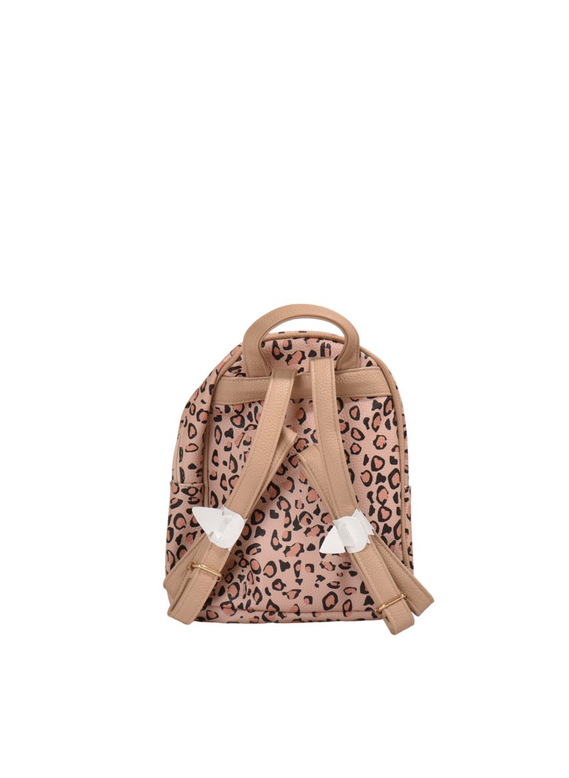 Supercute Kids Leopard Backpack SF231 | 9 Inch Small School Bag | Lightweight Toddler Backpack - Image 5