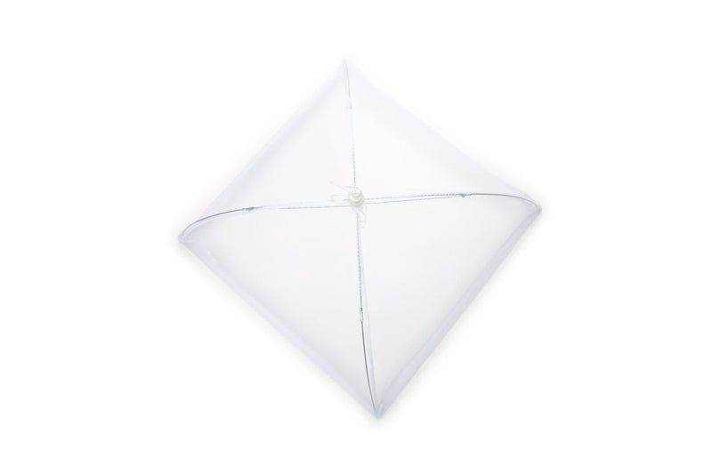 Fox Run Square Food Umbrella, Giant, 18" sq, White - Image 5