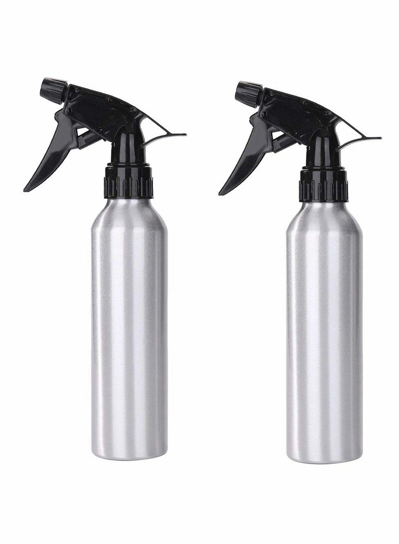 Y&D 300ml Empty Aluminum Spray Bottle, Reliable Sprayer Bottles Atomizer Mist Perfume for Hairdressing Tattooing Green Soap Flowers Water Tool, 2pcs  - Image 1