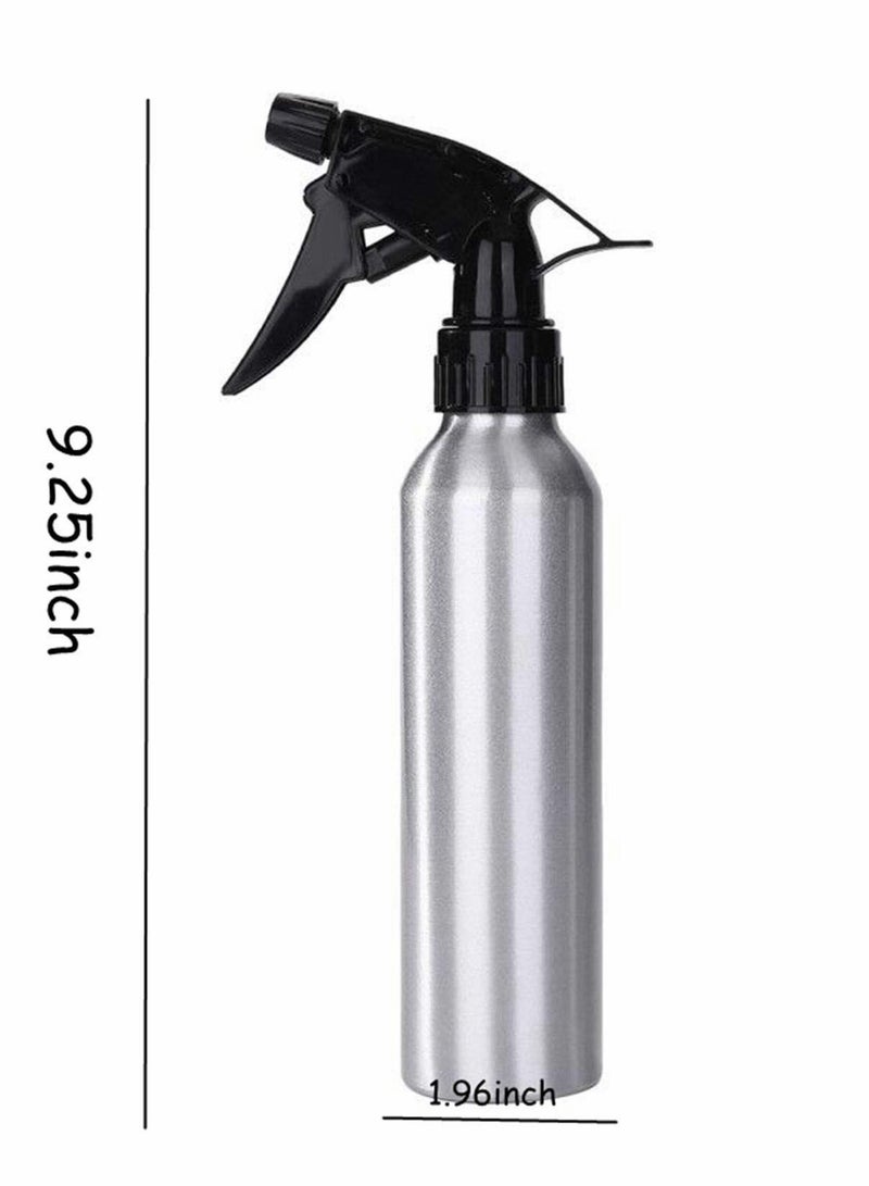 Y&D 300ml Empty Aluminum Spray Bottle, Reliable Sprayer Bottles Atomizer Mist Perfume for Hairdressing Tattooing Green Soap Flowers Water Tool, 2pcs  - Image 5