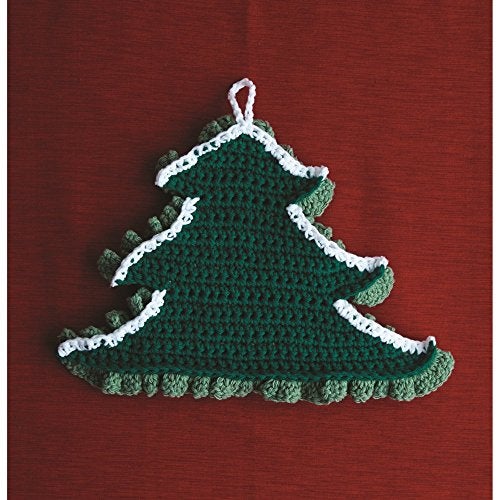 Lily Sugar 'N Cream The Original Solid Yarn, 2.5oz, Medium 4 Gauge, 100% Cotton - Dark Pine - Machine Wash & Dry - Image 5