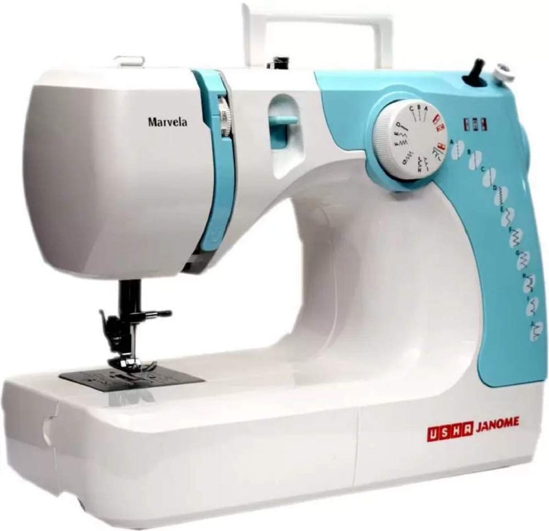 Usha MARVELA Blue with Sewing KIT Electric Sewing Machine (Built-in Stitches 14) - Image 2