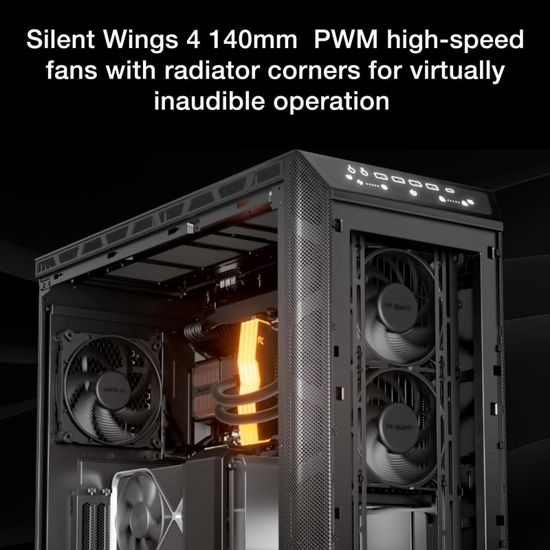 be quiet! Silent Loop 3 240mm CPU AIO Liquid Cooler | 2 Silent Wings 4 120mm PWM High-Speed Fans | Quiet Performance | 6-Pole Motor | Discreet ARGB Lighting | Refillable | Black | BW024 - Image 5