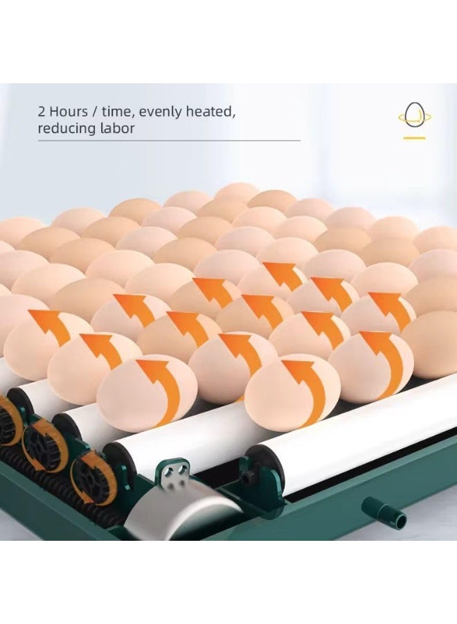 نيو كلاسيك حاضنة بيض دجاج 15 بيضة، تحويل البيض تلقائيًا، حاضنة مع وظيفة تزويد المياه للرطوبة والتحكم في درجة الحرارة وفحص البيض - R15 - Image 4