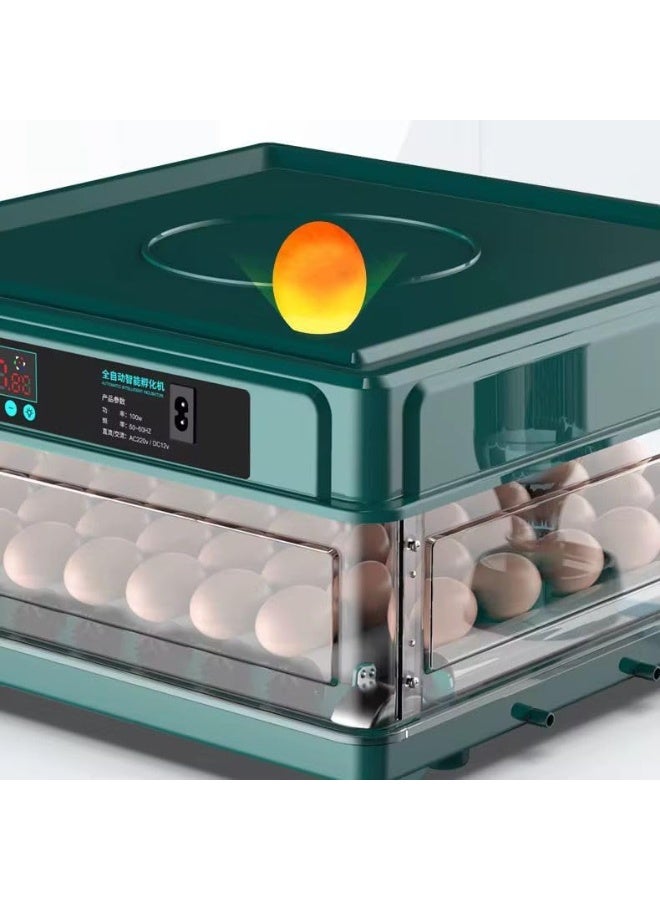 نيو كلاسيك حاضنة بيض دجاج 15 بيضة، تحويل البيض تلقائيًا، حاضنة مع وظيفة تزويد المياه للرطوبة والتحكم في درجة الحرارة وفحص البيض - R15 - Image 5