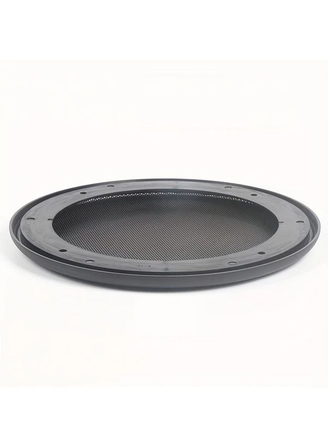 8 Inch Black Car Speaker Grille Protector Metal Mesh Plastic Frame Cover - Image 4