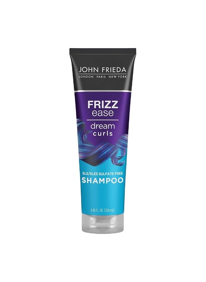 جون فريدا شامبو John Frieda Frizz Ease Dream Curls للشعر الكيرلي خالٍ من الكبريتات 250 مل عبوة 2 حبة لمكافحة الهيشان وتعزيز التموجات - Image 3
