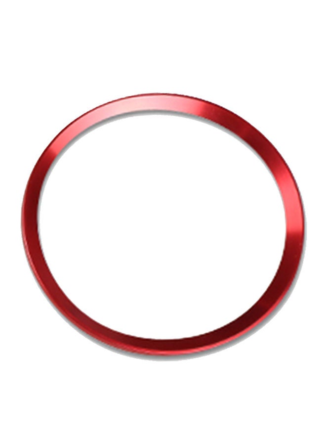 NIBEMINENT Aviation Aluminum Alloy Car Steering Wheel Decoration Ring Sticker For Audi A3 A4 A5 A6 A7 A8 TT S7 Q3 Q5 Q7