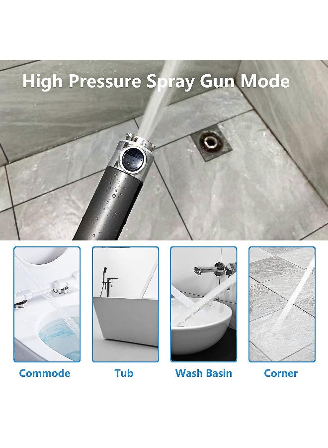 ZERIFAM Filtered Shower Head with Handheld, High Pressure 3 Spray Mode Showerhead with Hose, Bracket and Water Softener Filters for Hard Water Remove Chlorine and Harmful Substance - Image 5