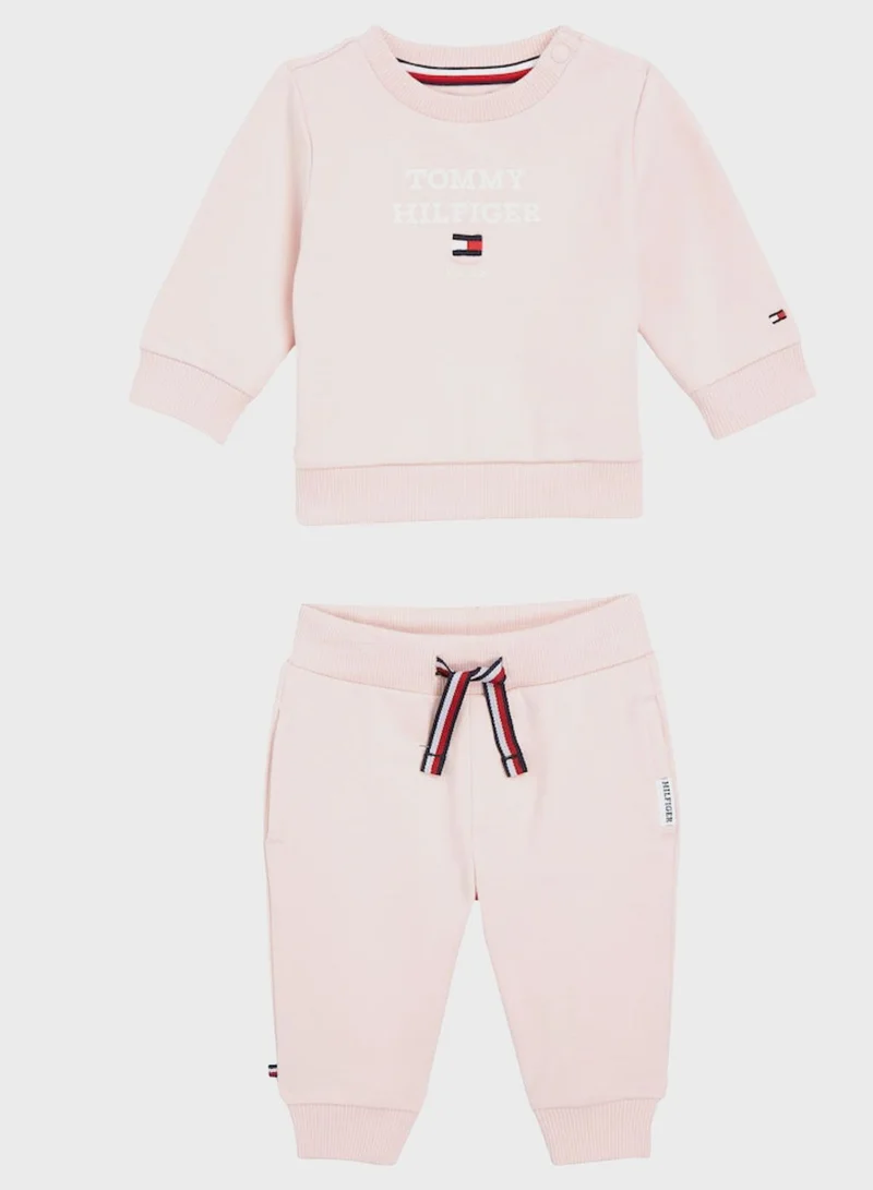 TOMMY HILFIGER Kids Sweatshirt And Sweatpant Set