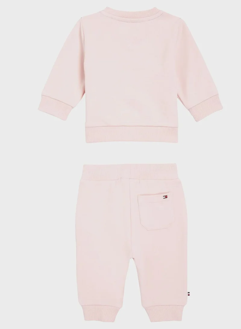 TOMMY HILFIGER Kids Sweatshirt And Sweatpant Set