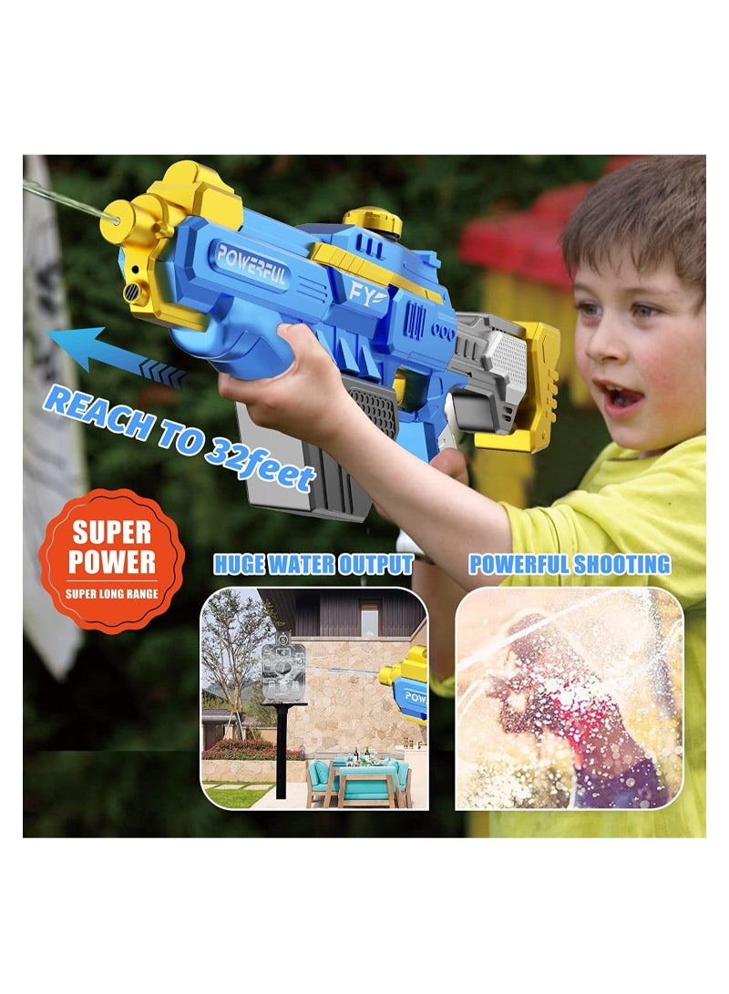GGEROU Children Water Blasters for Adults,Electric Automatic Water Blaster High Pressure Water Blaster, Large Capacity Water Blasters Children and Teens Outdoor Beach Swimming Pool Toys,680ml - Image 3