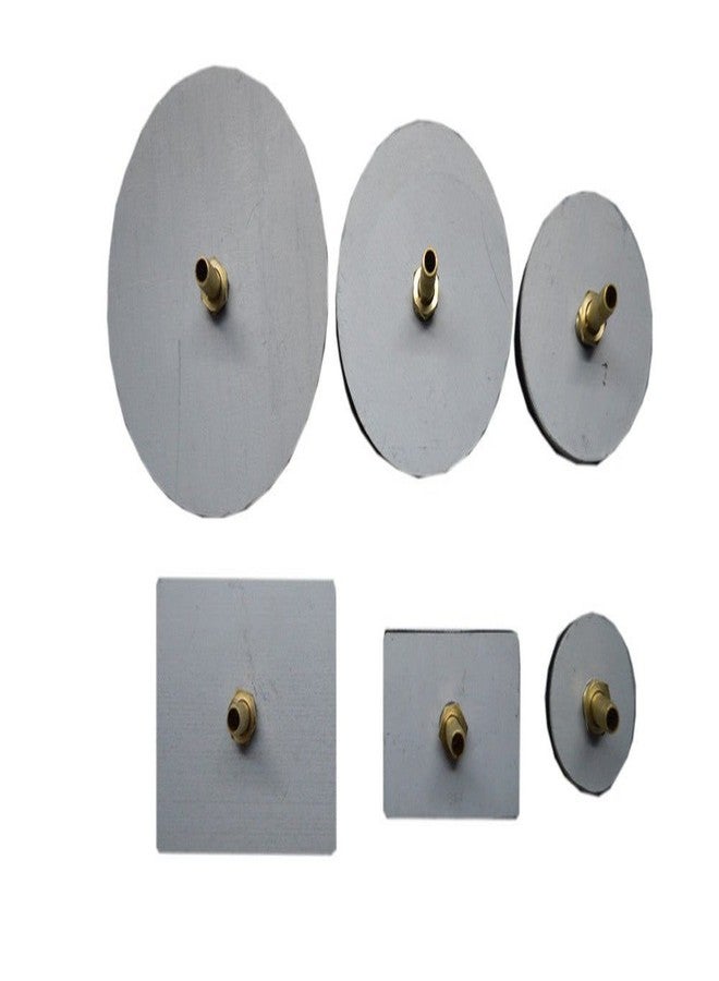 AI VACUUM TEST PLATES FOR ROBIN AIR VACUUM PUMP 6 PADS WITH BRASS FITTINGS - VALVE - Image 1