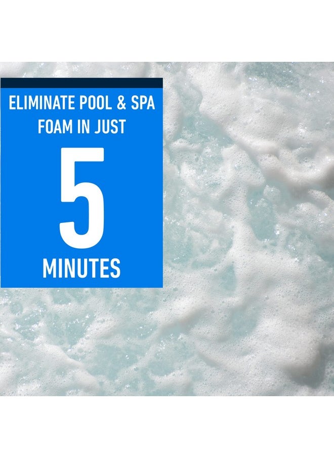 Essential Values Hot Tub Foam Eliminator, 2 Pack Pool & Spa Defoamer (32oz/ Bottles) - Eliminate Foam Without Harsh Hot Tub Chemicals, Eco-Friendly & Safe w/Silicone Anti Foam. Get Foam Down and Enjoy Leisure Time  - Image 2