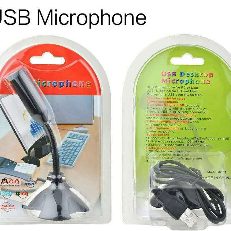ميكروفون USB ميكروفون كمبيوتر ميكروفون KTV صوت لابتوب كاريوكي ميكروفون صغير - Image 1
