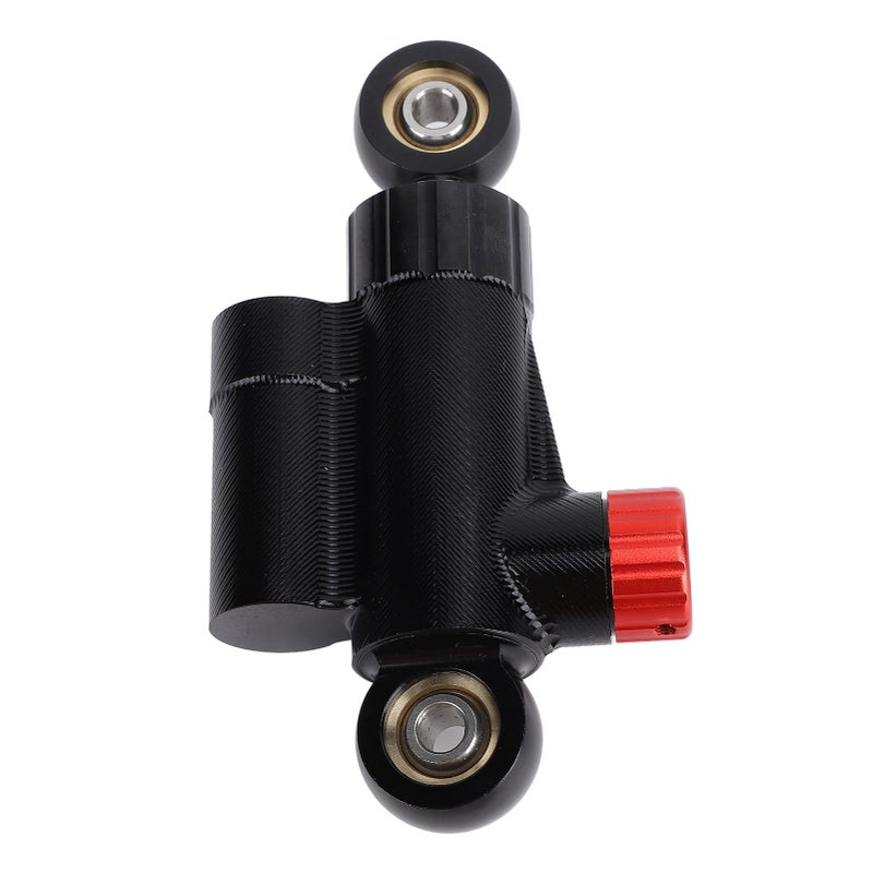 Motorcycle Steering Damper Stabilizer CNC Aluminum Alloy Adjustable Safe Control Enhanced Stability for Motorbikes Black - Image 5