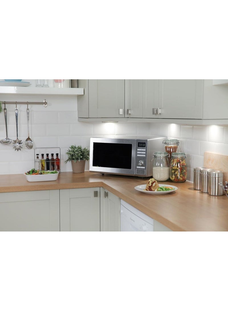 20L Digital 900w Solo Microwave Stainless Steel.  - Image 3