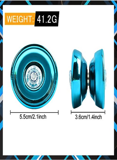 Responsive Yo-Yo Set – 2 Professional Yo-Yos for Beginners and Advanced Players