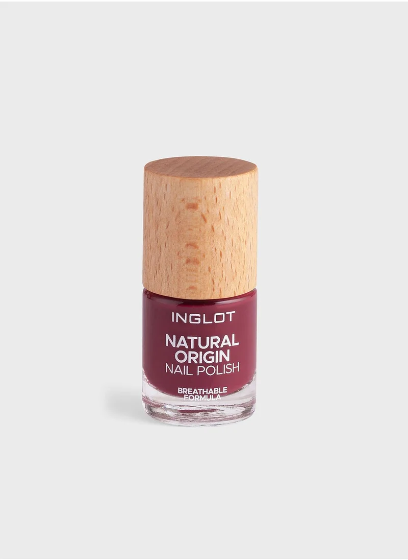 Inglot INGLOT NATURAL ORIGIN NAIL POLISH MARRY RASPBERRY 016