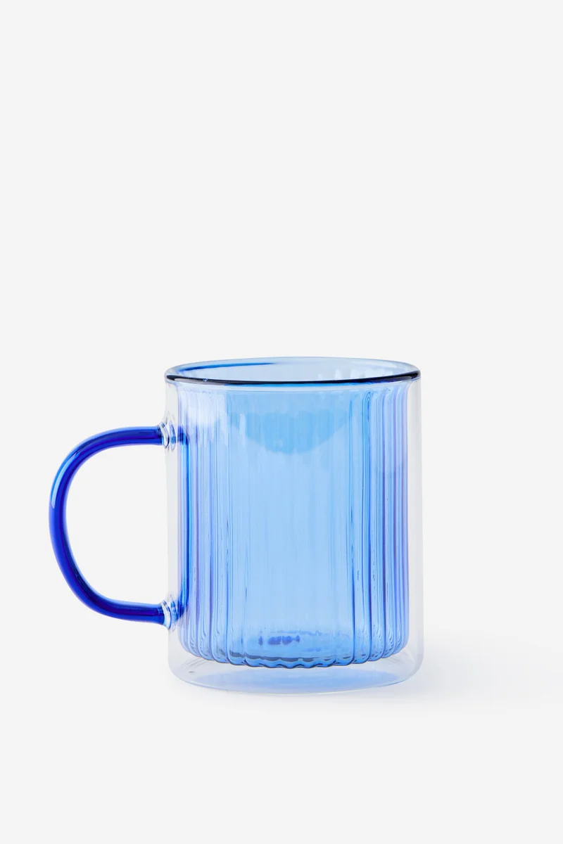 Typo DOUBLE WALLED GLASS MUG