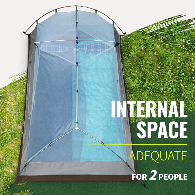 Forceatt Tent for 2 Person is Waterproof and Windproof, Camping Tent for 3 to 4 Seasons,Lightweight Aluminum Pole Backpacking Tent Can be Set Up Quickly,Great for Hikingâ€¦ - Image 5