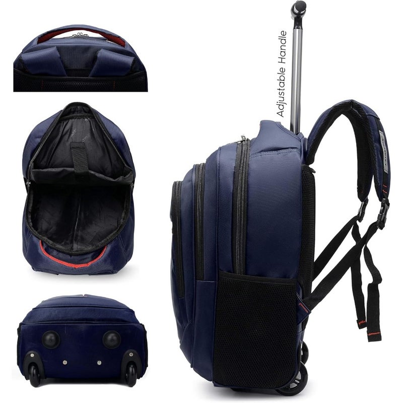 Unisex Multipurpose Rolling Backpack -, SG-BPT90 - Image 4