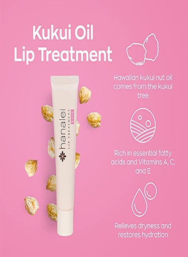 Hanalei Lip Treatment Bundle (Rose and Sand | Made with Kukui Oil, Shea Butter, Agave, and Grapeseed Oil, Soothe Dry Lips (Cruelty free, Paraben free - Image 4