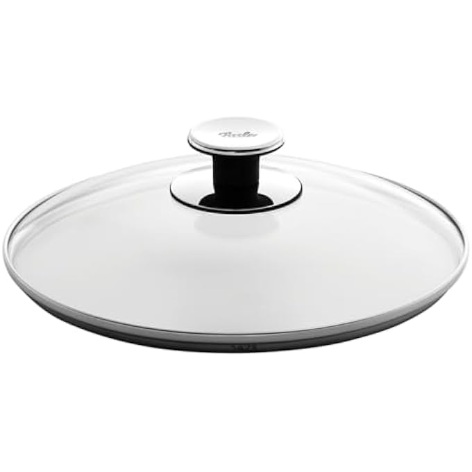 فيسلير غطاء زجاجي بقطر 24 سم، غطاء بديل للمقالي والأواني وأواني الضغط - Image 1