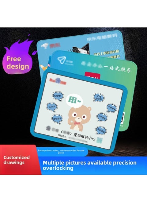 On Behalf Of A Multi-size Mouse Pad Shortcut Keys Advertising Game Cartoon Computer Rubber Table Pad Thermal Transfer-Color:400x300x3mm-Pattern:Cute Dog