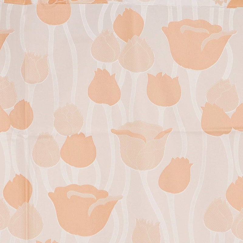 SHAVIN PVC Rose Flower Print Bathroom Shower Curtain with Hooks -Pack of 2 (54 x 84 Inches, Orange) - Image 2