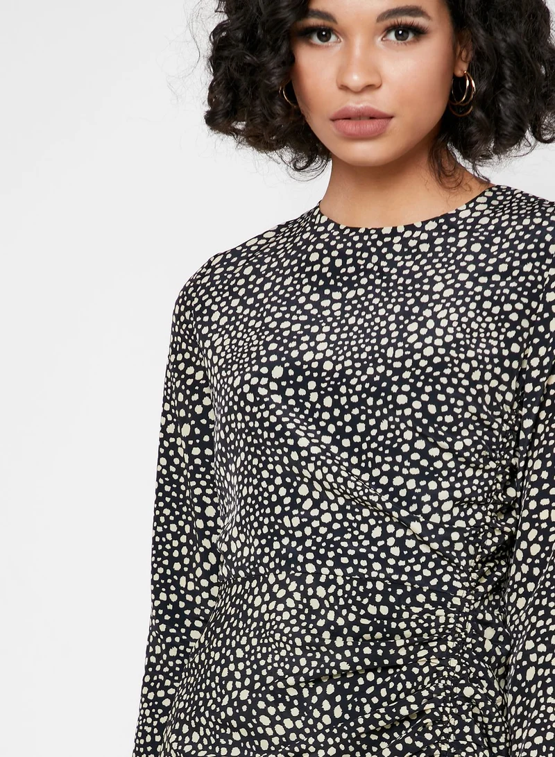 Jovonna London Spotted Midi Dress