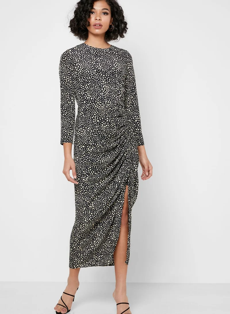 Jovonna London Spotted Midi Dress