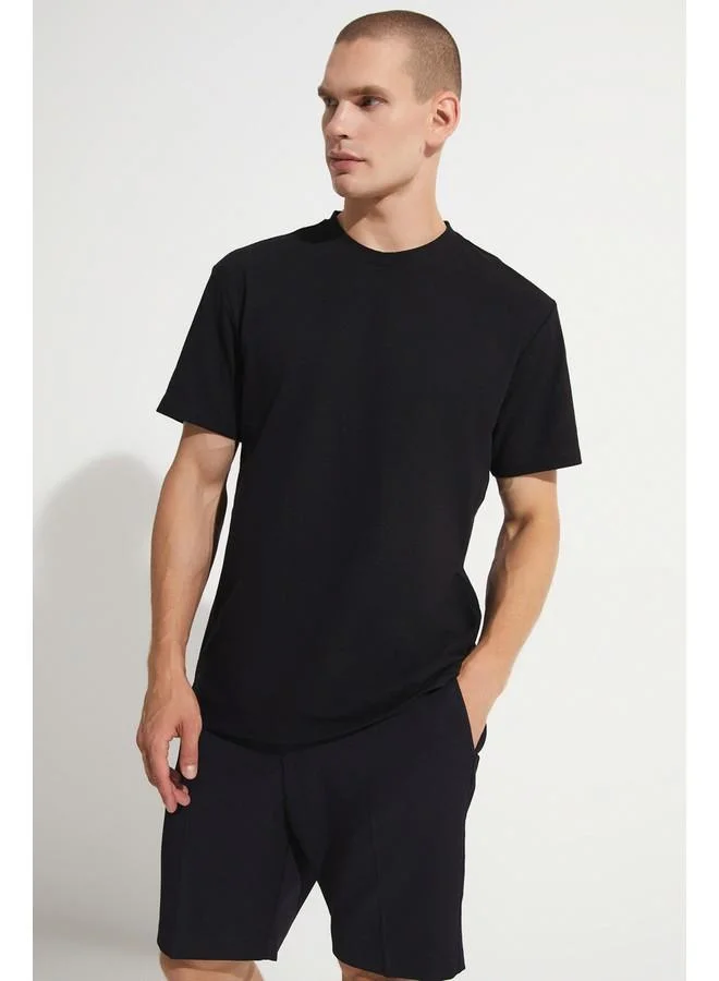 جون June Men Tshirt Black