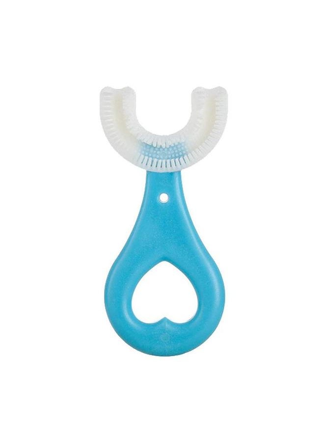 2Pcs U Shaped Toothbrush Food Grade Soft Rubber Manual Training Toothbrush Oral Cleaning for Baby Blue Heart Type - pzsku/Z8531ACFB0B729219C7A5Z/45/_/1732119508/c5a3834d-5924-4c93-abca-2ce9bb6fa894