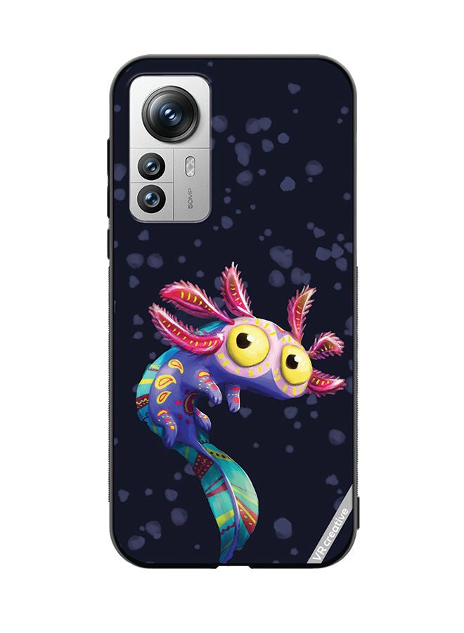VR CREATIVE Protective Case Cover For Xiaomi 12 Pro Water Animal Design Multicolour - Image 1
