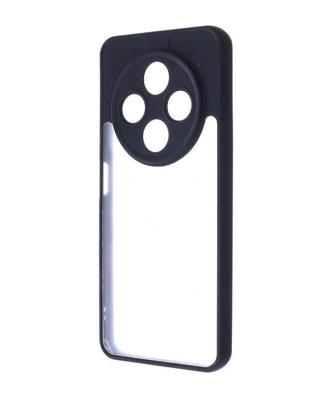 C.F.S Transparent harde Shockproof Back Cover Case for Xiaomi Redmi A4 | Slim Fit, Anti-Scratch, Black Color - Image 4