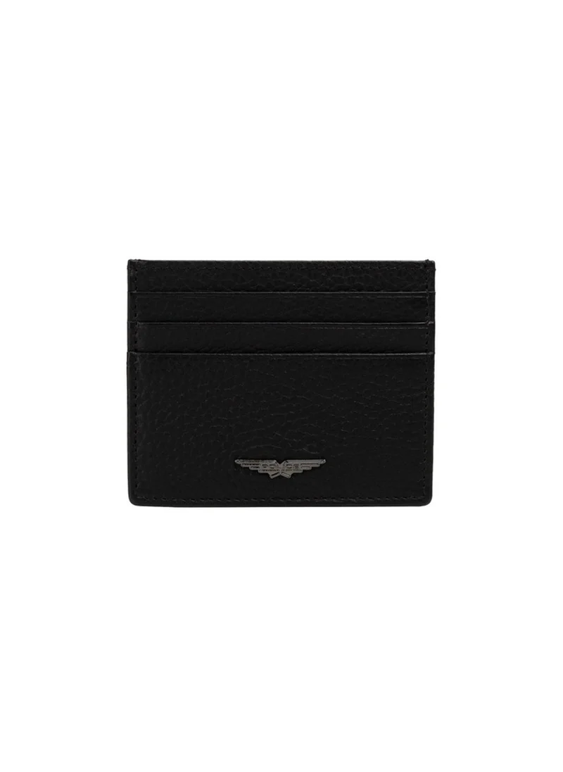 بوليس Police Men's Slim Leather Card Holder - Marcus - Black