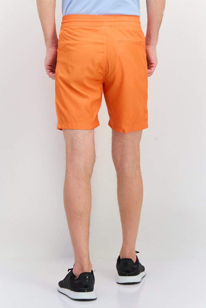 Sovereign Code شورتات أساسية بسيطة للرجال، برتقالي - Image 3